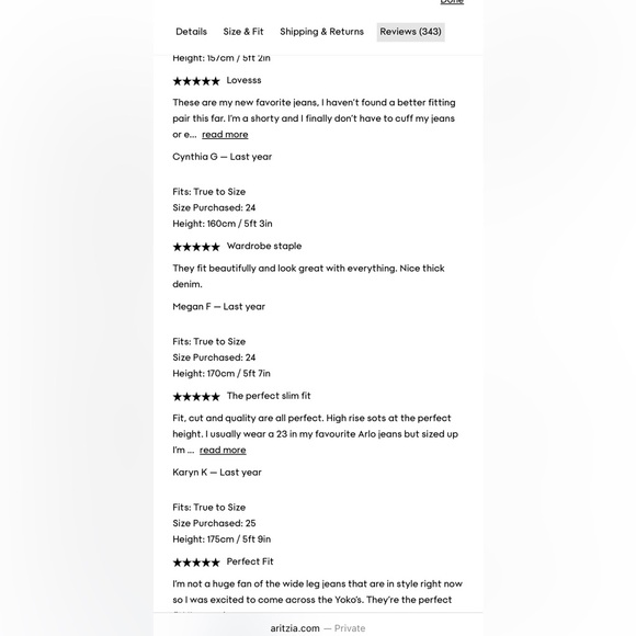 Denim Forum The Yoko Exposed Button 28L - Picture 12 of 13